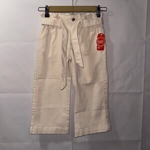 Wonder nation Beige wide leg pants size Medium (7-8)